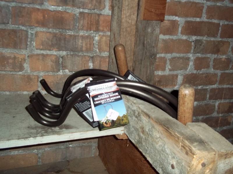 lot 1190 image: Lot of  6   Shepherd Hooks