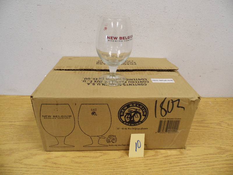 Case of Belgium Brewing Co Glasses