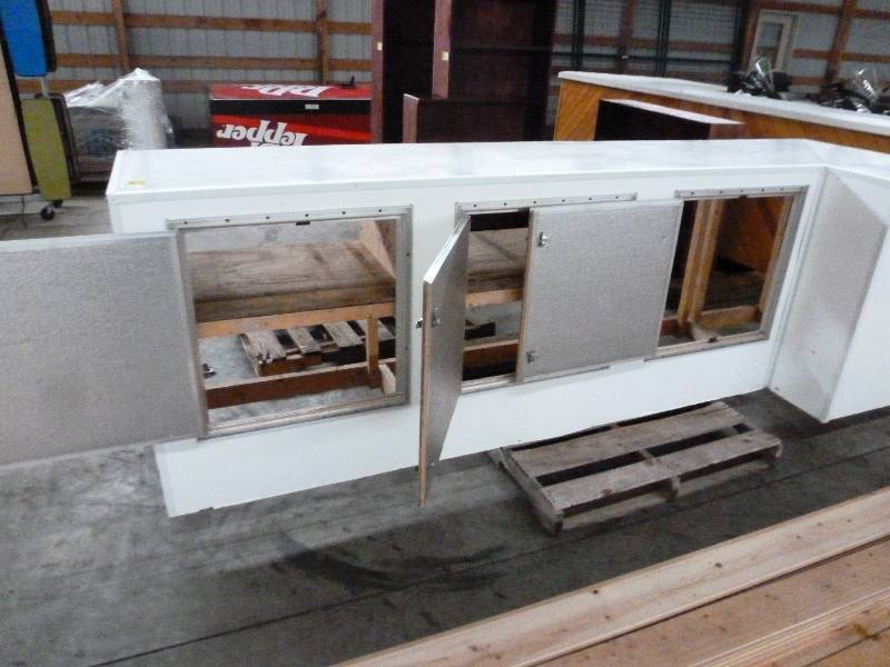 Race Trailer Cabinets (2) Pieces