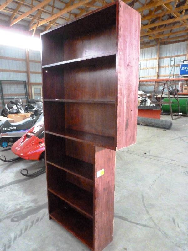 Solid Wood Upright Cabinet wCherry Finish
