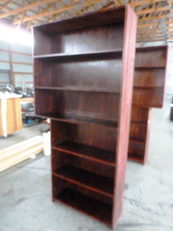 Solid Wood Upright Cabinet wCherry Finish