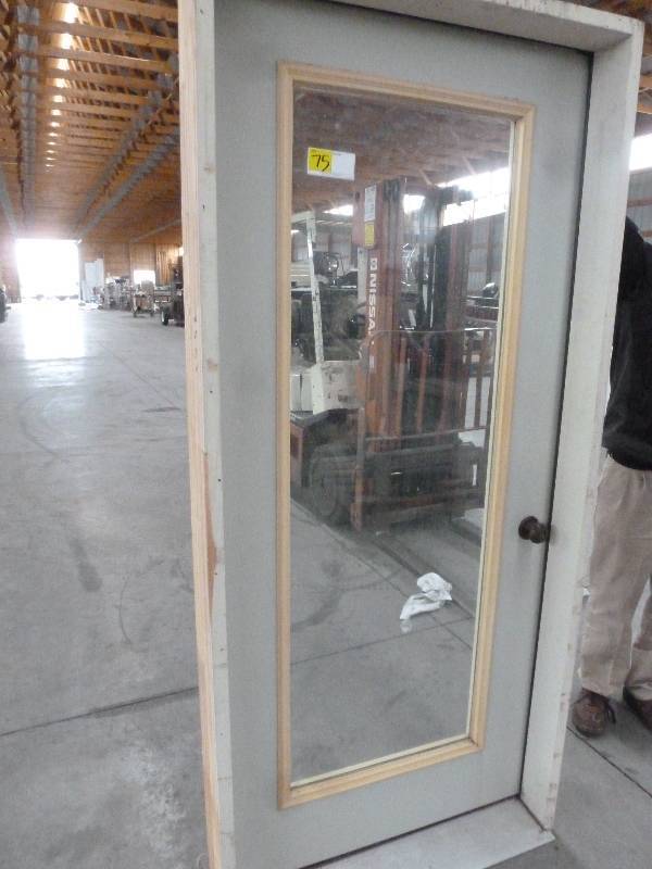 36 Full View Steel Entrance Door