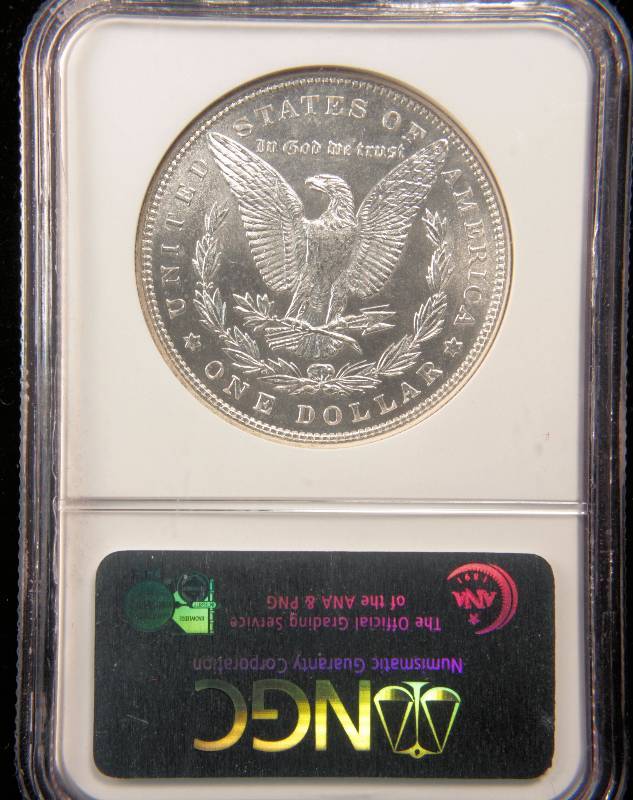 1888 MORGAN SILVER DOLLAR MS62 NGC
