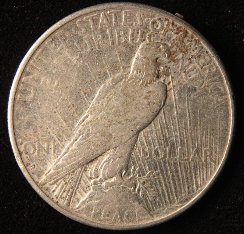 1926 S PEACE SILVER DOLLAR VF DETAILS CLEANED