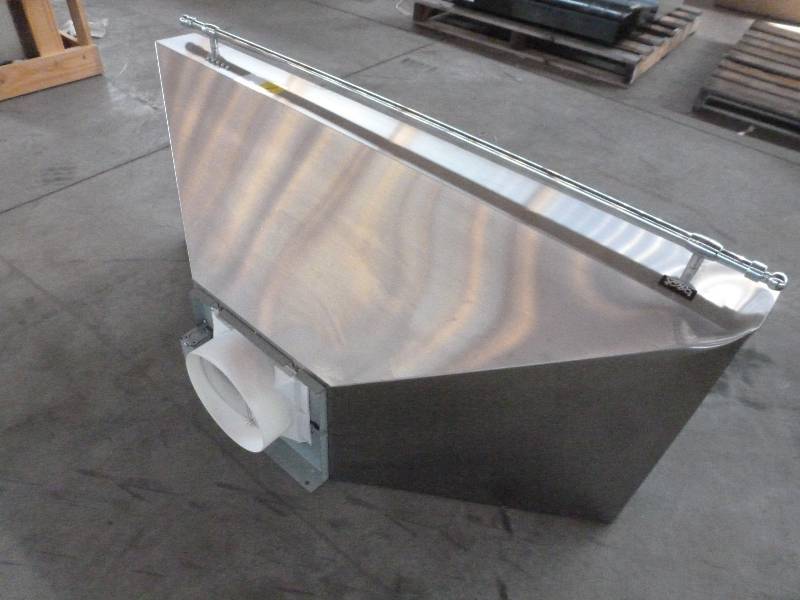 lot 7 image: Broan Best 48 Stainless Range Hood wBlower Motors