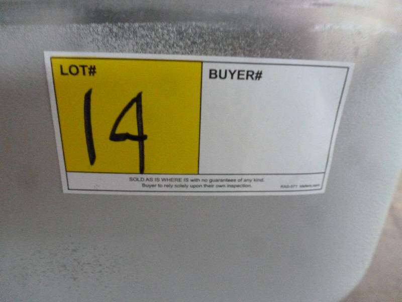 lot 14 image: Frankie Undermount 16x19 Stainless Steel Sink