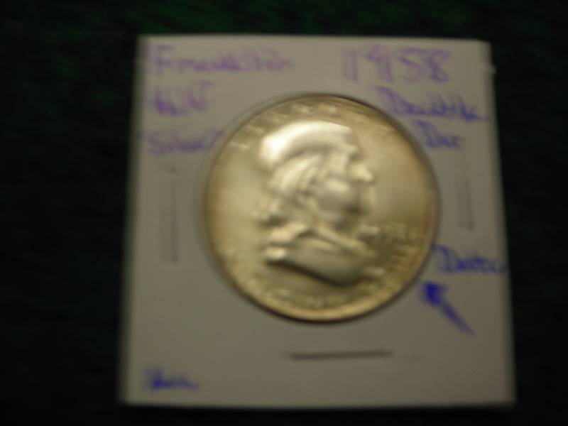 1958 Franklin Half Double Strike Date