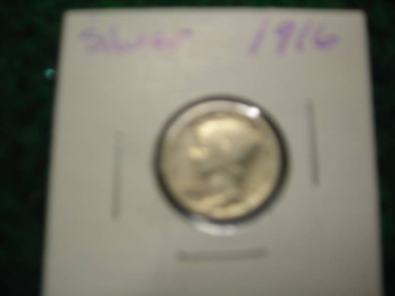 1916 Mercury Dime