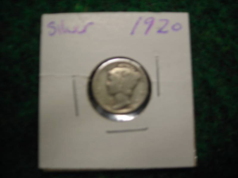 1920 Mercury Dime