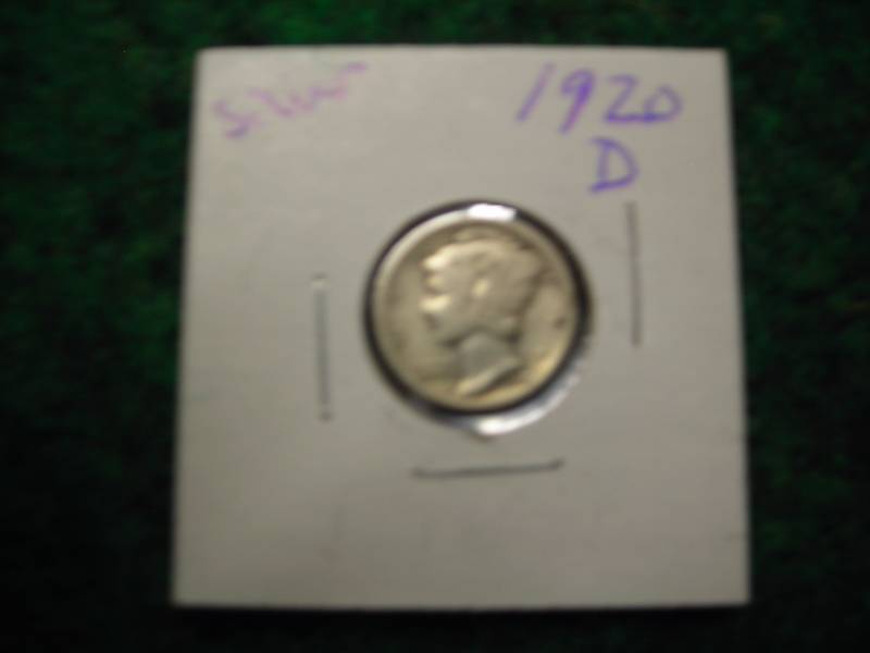 1920 D Mercury Dime