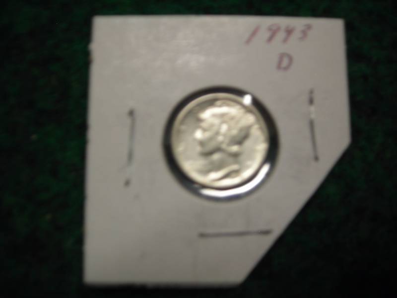 1943 D Mercury Dime