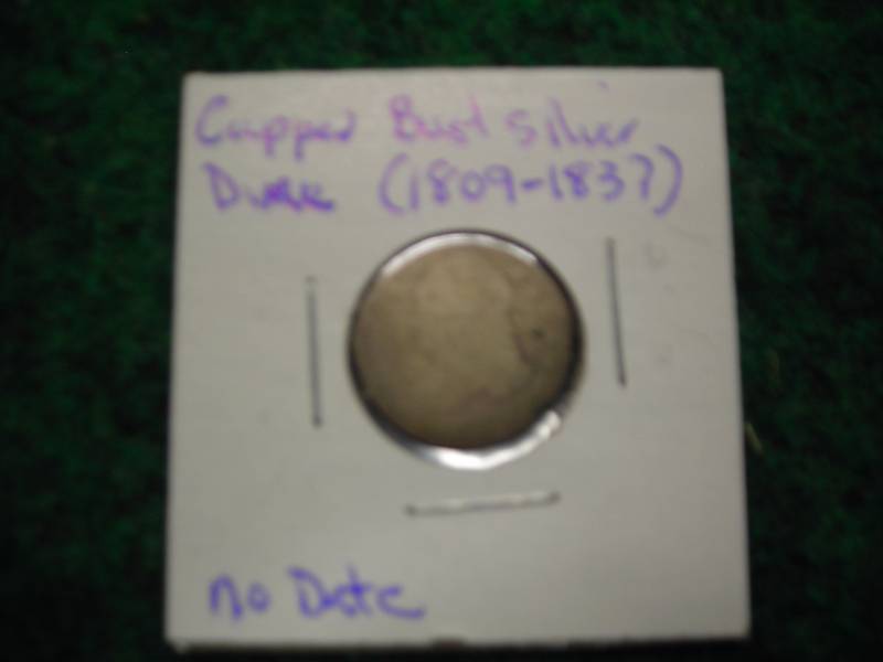 1809-1837 Caped Bust Dime No Readable Date