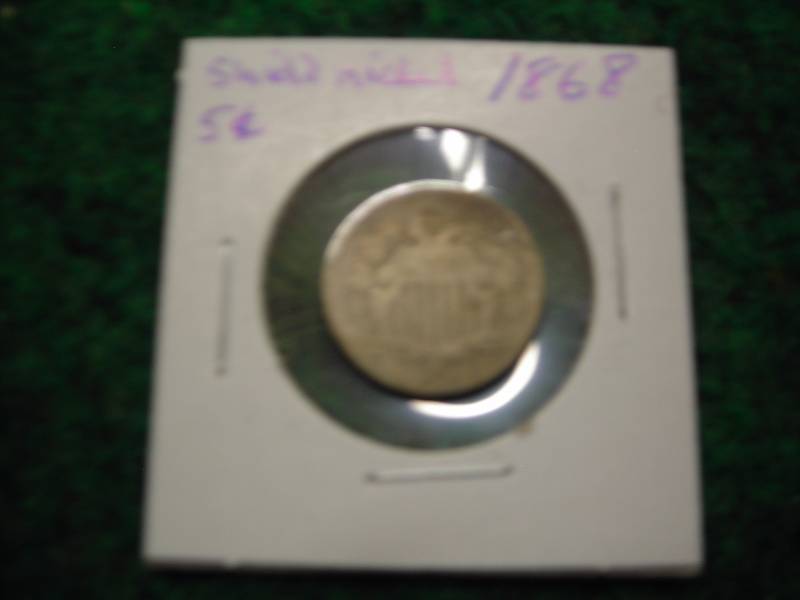 1868 Shield Nickel