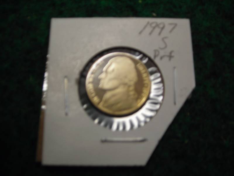 1997 S Jefferson Nickel Proof