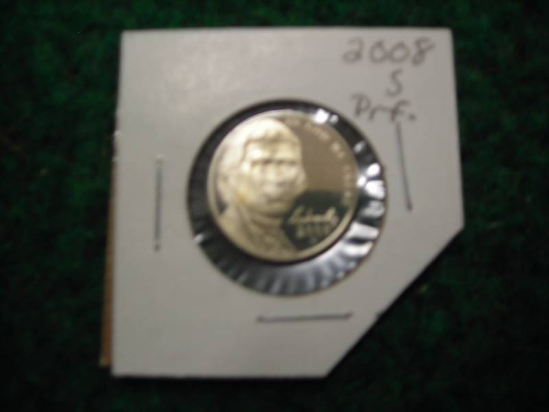 2008 S Jefferson Nickel Proof