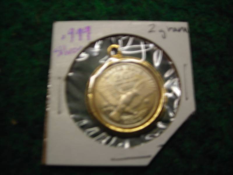 2 Gram Silver Round .999 Fine