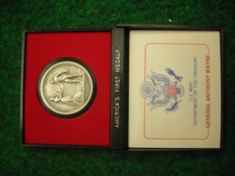 Americas First Pewter Commemorative Genera lAntonio Wayne