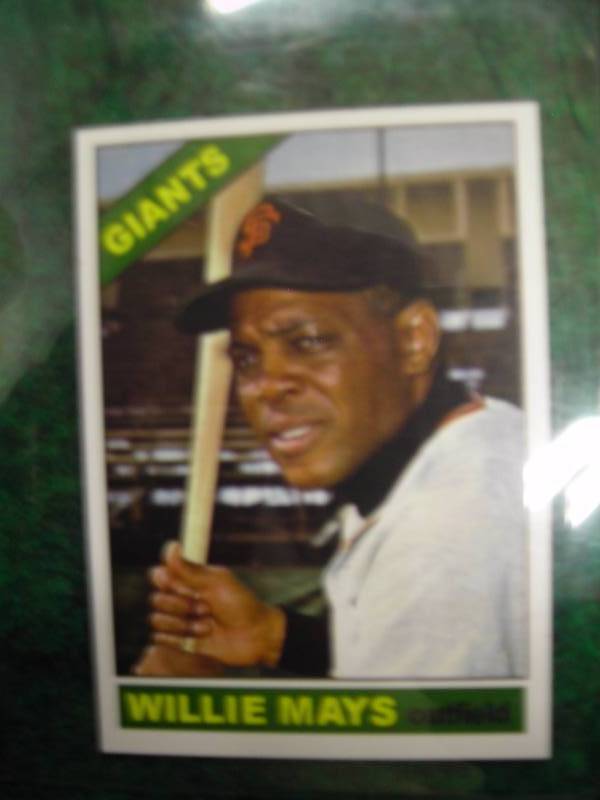 Willie Mays Topps #1 Reprint