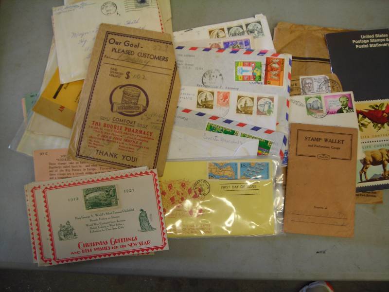 Lot Of First Day Issues, Foreign & Vintage Stamps