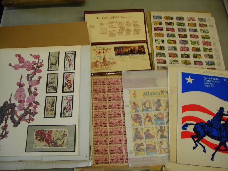 Lot Of Souvenir Stamps, Mint Stamps, First Day Issues