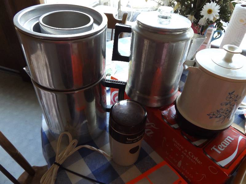 Assorted Coffee Makers