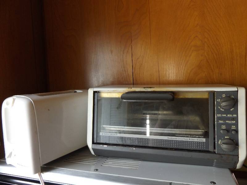 Toaster Oven and Toaster