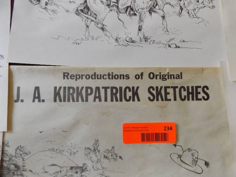 JA Kirkpatrick Sketches