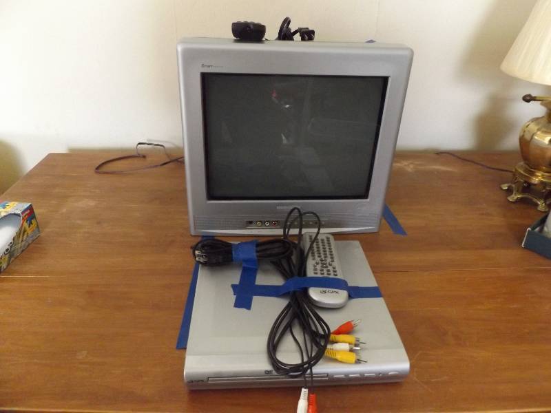 Small Tv and DVD