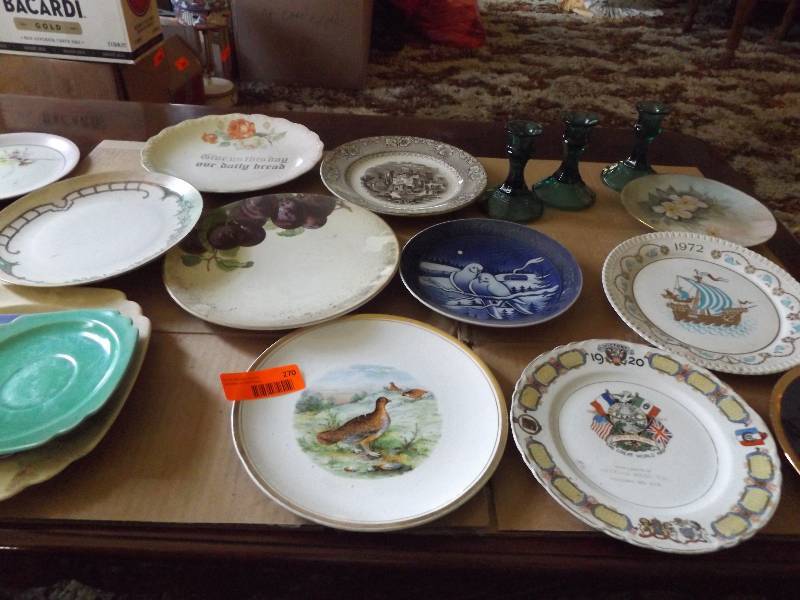 Decorative Plates and Platter
