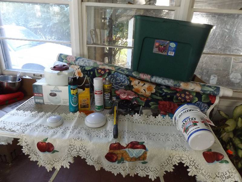 Tote of Household Items