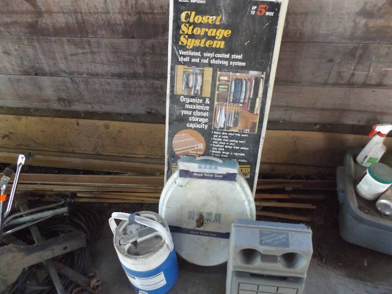 Shelving Kit and other items