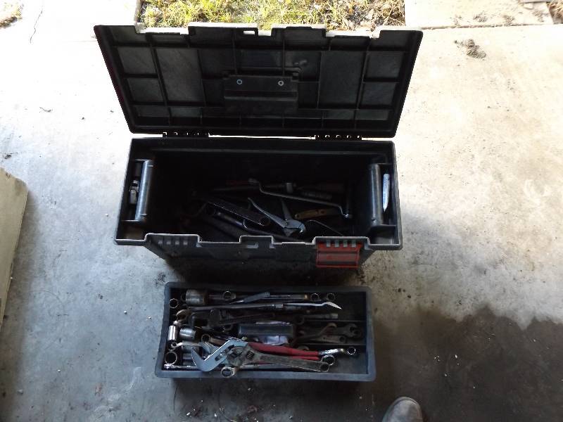 Tool Box with Tools