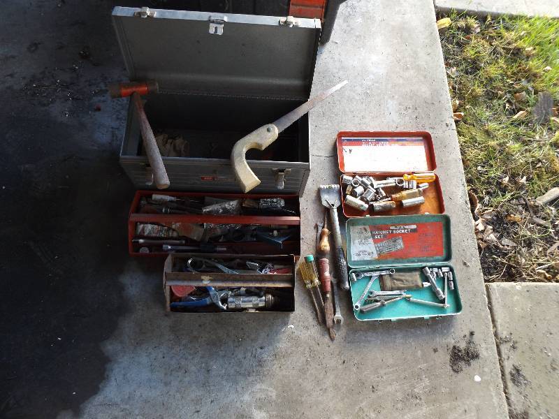 Tool Box with Tools