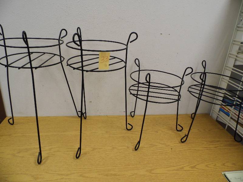 lot 33 image: Plant Stands