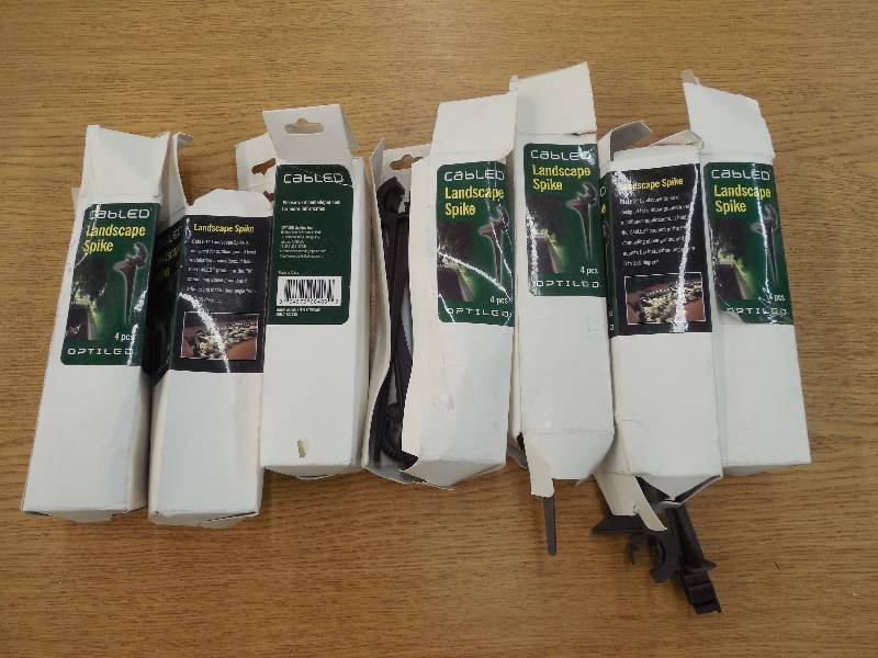 7 Boxes of Cable Landscape Spikes