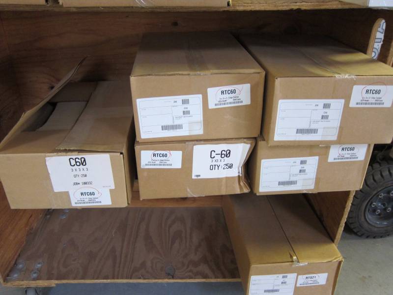 Chip Cartons 3 x 3 x 3