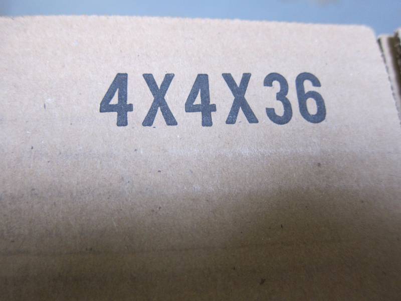 Shipping Boxes 4 x 4 x 36