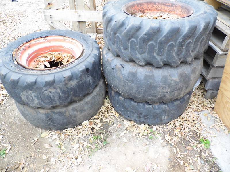 5 Skid Steer Tires