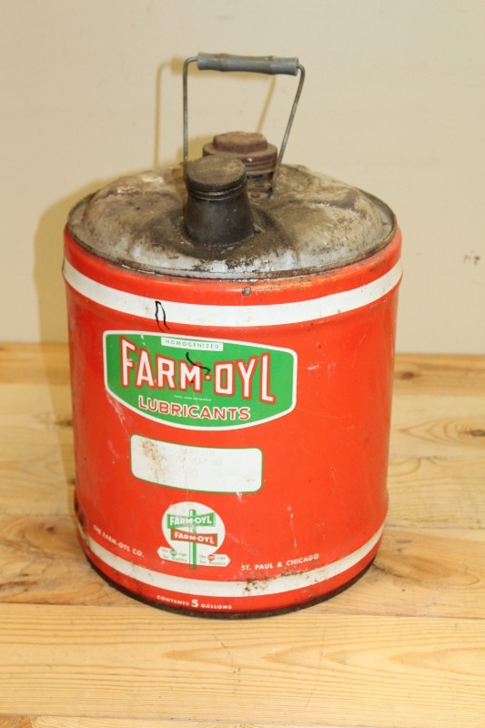 Farm Oyl Lubricant Tin
