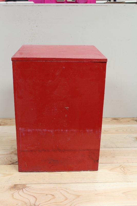 Red End table