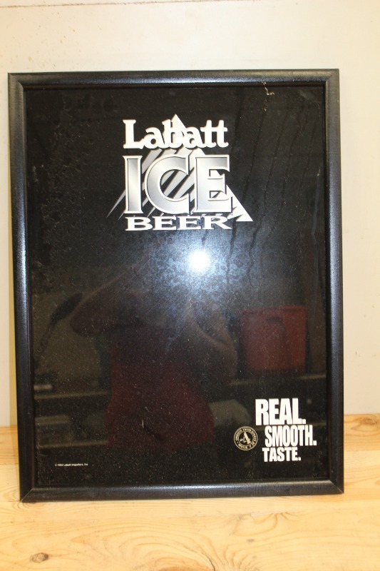 Labatt Ice Beer Sign Menu Board