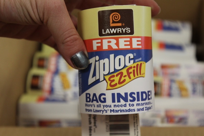 Box of Single Ziploc Bags with Expired Coupons