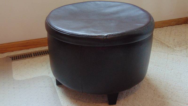 Foot Stool with Storage