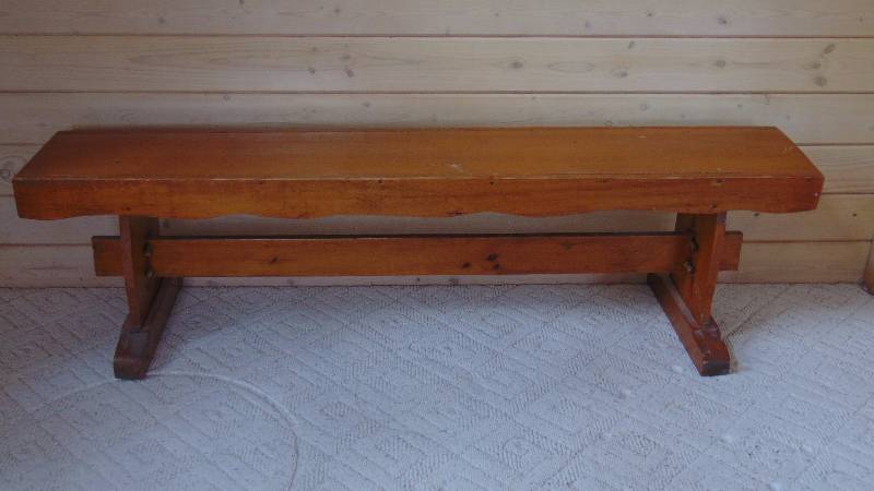 Wood Bench