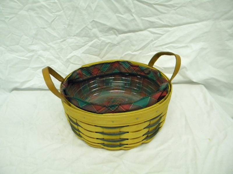Longaberger 2000 Basket with Two Straps