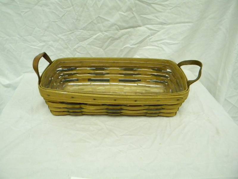 Longaberger 1993 Two Strap Basket