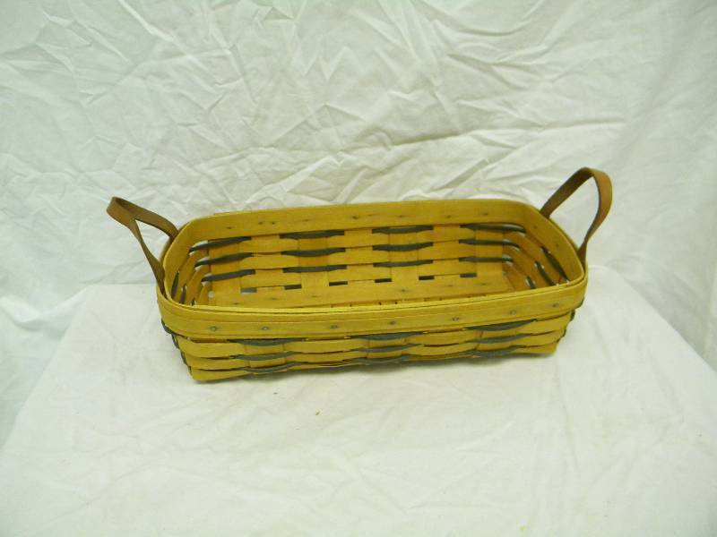 Longaberger 1997 Two Strap Basket