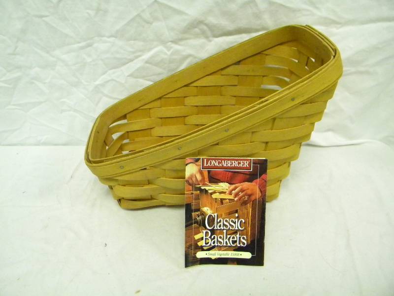Longaberger 1997 Small Vegetable Basket