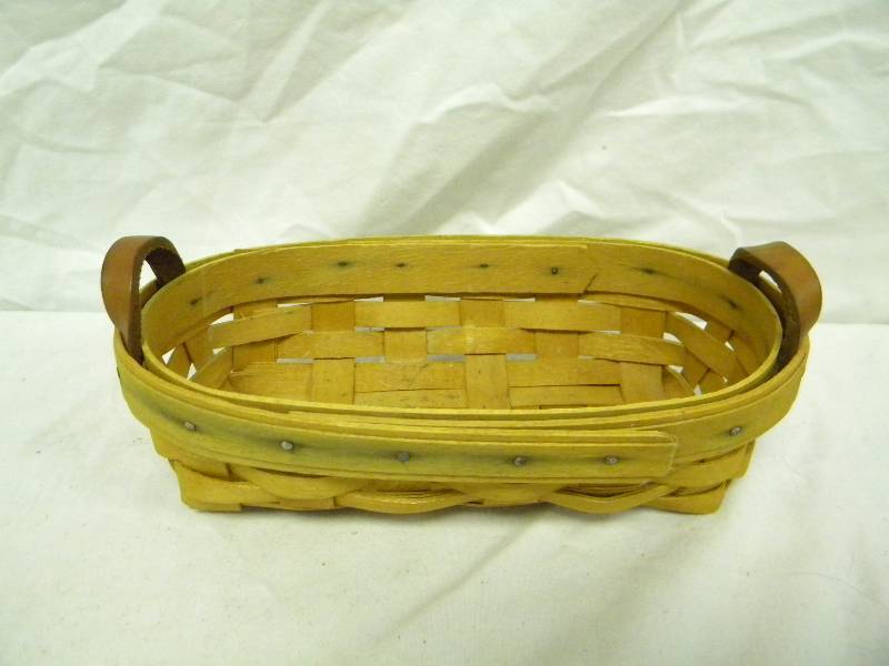 Longaberger 1997 Small Two Strap Basket