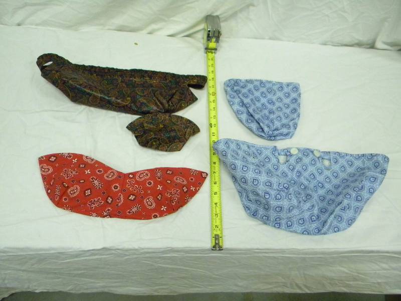 Longaberger Paisley Pattern Basket Liner Lot
